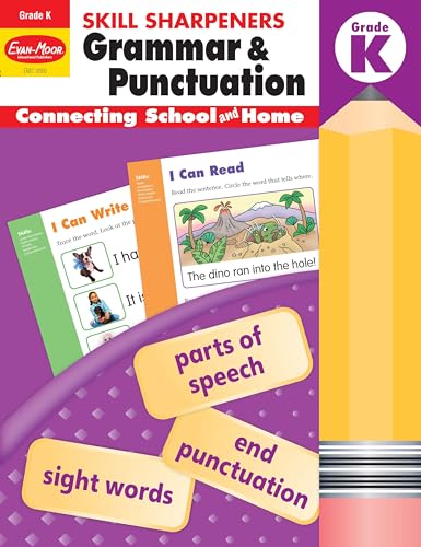 Skill Sharpeners Grammar and Punctuation, Grade K von Evan Moor Educational Publishers